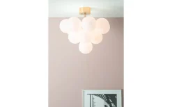 Sovrum|Hall & Trappa < Markslojd Merlot Plafond 56cm Mässing/Opal