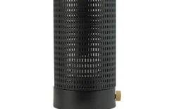 Ljuslyktor|Uppladdningsbara Lampor Inomhus < Dyberg Larsen Mesh Uppladdningsbar Lykta 20cm LED 2700K Svart/Mässing