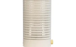 Ljuslyktor|Uppladdningsbara Lampor Inomhus-Dyberg Larsen Mesh Uppladdningsbar Lykta 20cm LED 2700K Vit/Mässing