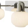 Badrum|Badrumslampor Vägg < Aneta Messina Spegelbelysning 35cm Krom/Vit IP44
