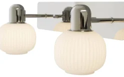 Badrum|Badrumslampor Vägg < Aneta Messina Spegelbelysning 35cm Krom/Vit IP44