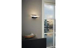 Lampetter < Eglo Metrass Vägglampa LED 3000K 5,6W Svart