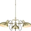 Stora Taklampor Ø70-150 Cm-Halo Design Metropole Taklampa Ø73cm Antikmässing