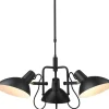 Stora Taklampor Ø70-150 Cm-Halo Design Metropole Taklampa Ø73cm Svart