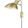 Läslampor-Halo Design Metropole Vägglampa Mässing
