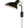 Läslampor < Halo Design Metropole Vägglampa Svart
