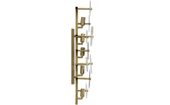 Lampetter < Mauro Ferretti Metro Vägglampa Glas 76cm Guld