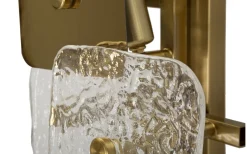 Lampetter < Mauro Ferretti Metro Vägglampa Glas 76cm Guld