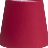 Enfärgade Runda Lampskärmar < PR Home Mia Lampskärm Ø24cm Sammet Klarröd