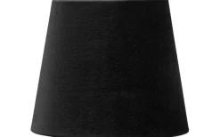 Enfärgade Runda Lampskärmar-PR Home Mia Lampskärm Ø17cm Sammet Svart