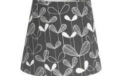 Mönstrade Lampskärmar < PR Home Mia Lampskärm Ø17cm Sapling Svart