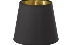 Enfärgade Runda Lampskärmar < PR Home Mia Lampskärm Metallinsida Ø24cm Svart/Guld