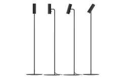 Golvläslampor|Vardagsrum-Design for the people Mib 6 Golvlampa 140cm Svart