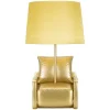 Bordslampor < Mauro Ferretti Midcentury Bordslampa 46cm Gul