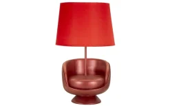 Bordslampor < Mauro Ferretti Midcentury Bordslampa 43cm Röd