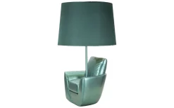 Bordslampor-Mauro Ferretti Midcentury Bordslampa 43cm Turkos