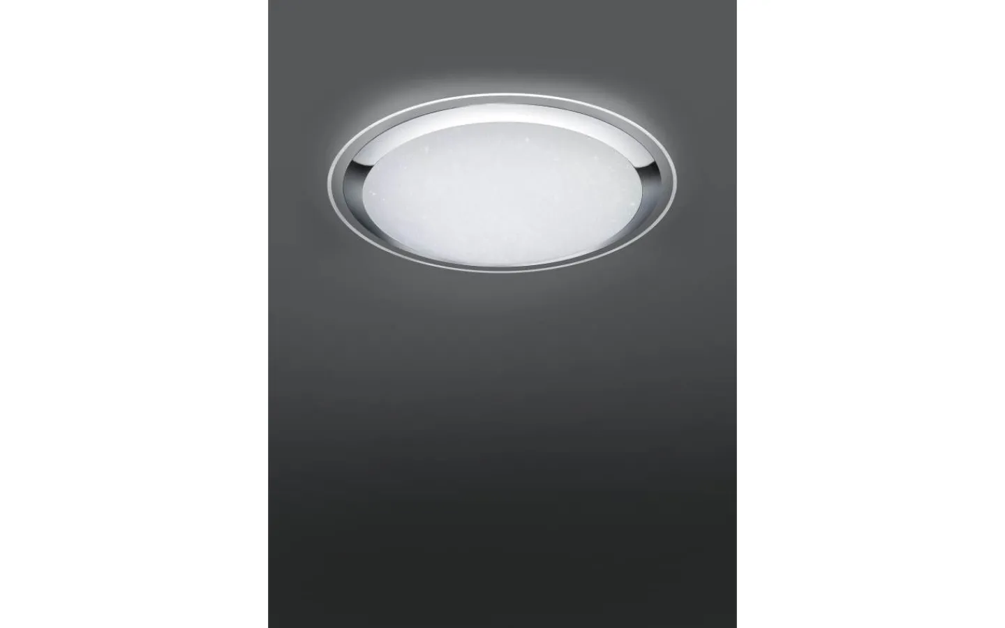 Plafonder-Trio Lighting Miko Plafond LED kromad stjärnljus