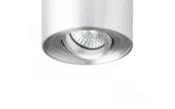 Takspot Med 1 Lampa-Rendl Milano I Takspotlight 9,5cm Borstad Aluminium