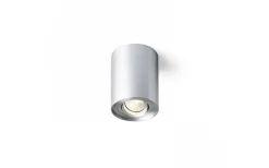 Takspot Med 1 Lampa-Rendl Milano I Takspotlight 9,5cm Borstad Aluminium
