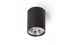 Takspot Med 1 Lampa < Rendl Milano I Takspotlight 9,5cm Svart/Aluminium