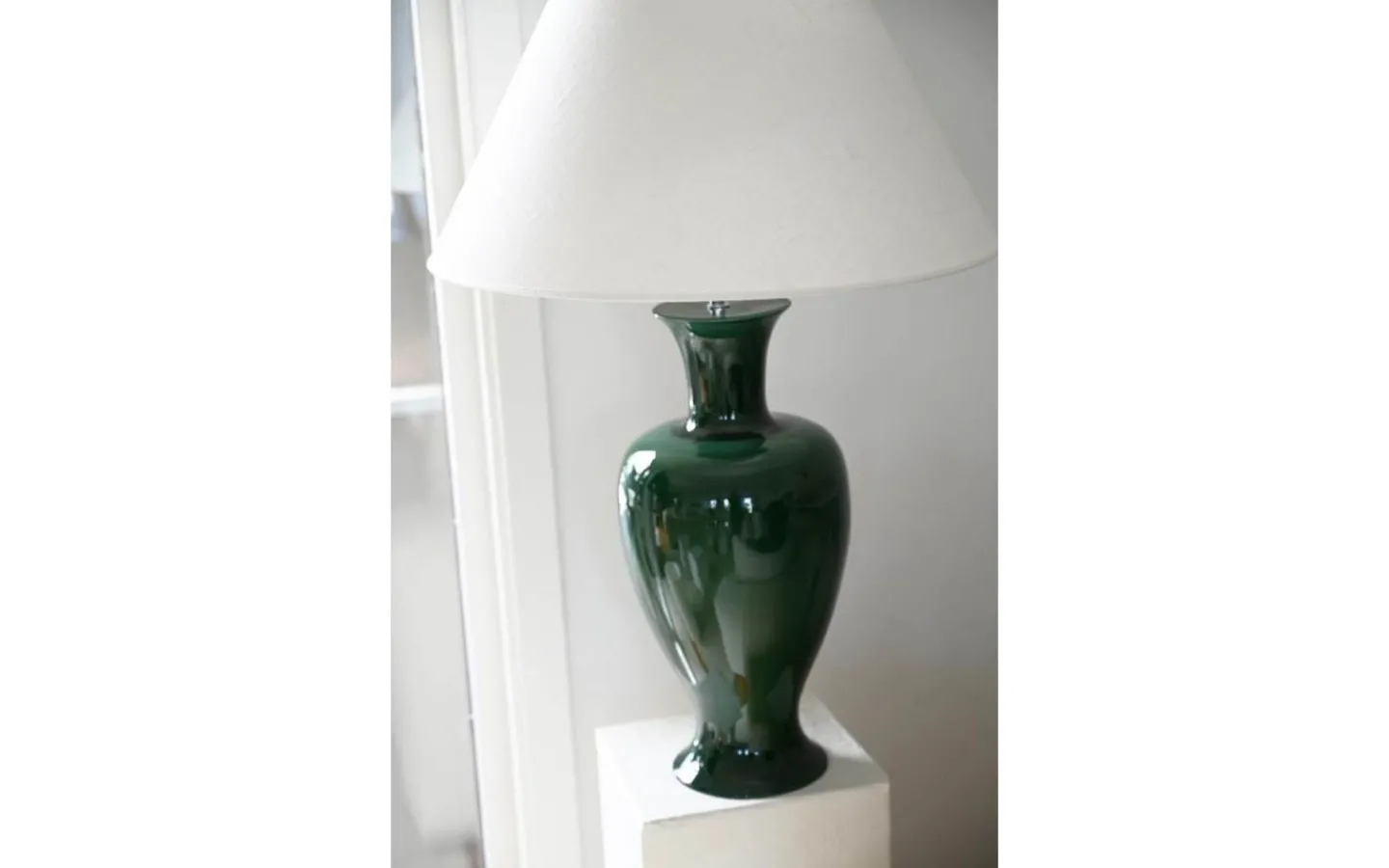 Lampfötter < Hallbergs Mindy Lampfot 50cm Glossy Green