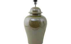 Lampfötter < Hallbergs Ming Lampfot 51cm Olive Green
