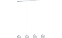 Avlånga Taklampor-Eglo Mioglia Taklampa 98cm Krom