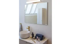 Badrumslampor Vägg < Hidealite Mirro Spegelbelysning 60cm 3000K 12,5W Vit IP44