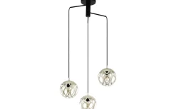 Stora Taklampor Ø50-69 Cm < Eglo Mirtazza Taklampa 59cm Svart