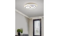 Plafonder-Trio Lighting Mita Plafond LED 51cm rund mattvit
