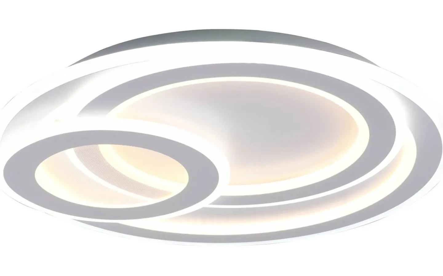 Plafonder-Trio Lighting Mita Plafond LED 51cm rund mattvit