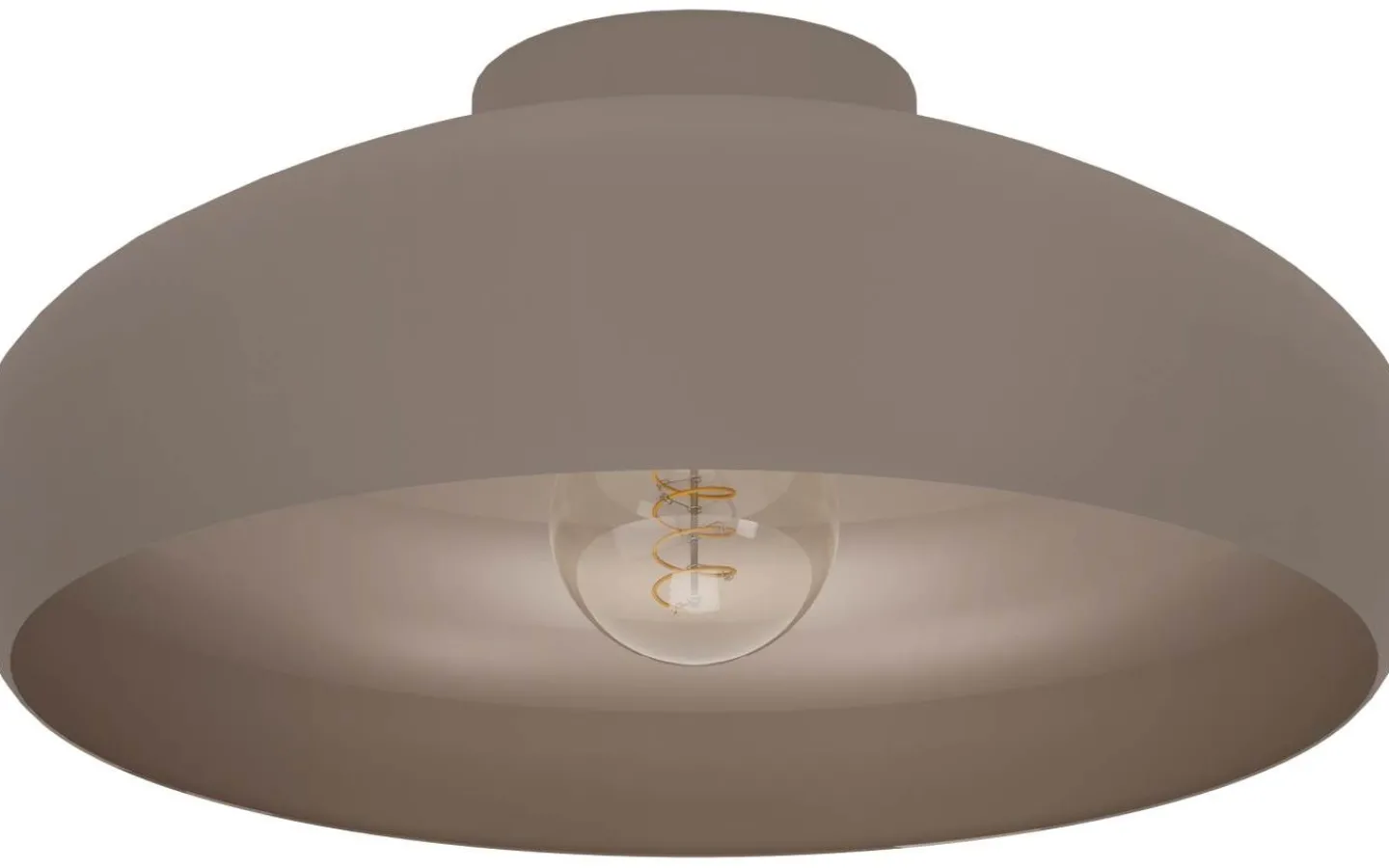 Plafonder < Eglo Mogano Plafond 40cm Brun