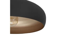 Plafonder < Eglo Mogano Plafond Ø40cm Svart