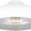 Plafonder-Eglo Mogano Plafond Ø40cm Vit