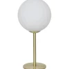 Vardagsrum|Bordslampor < Aneta Molekyl Bordslampa 27cm Mässing/Opal