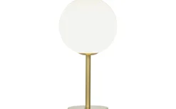 Vardagsrum|Bordslampor < Aneta Molekyl Bordslampa 27cm Mässing/Opal