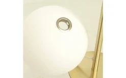 Vardagsrum|Bordslampor < Aneta Molekyl Bordslampa 27cm Mässing/Opal
