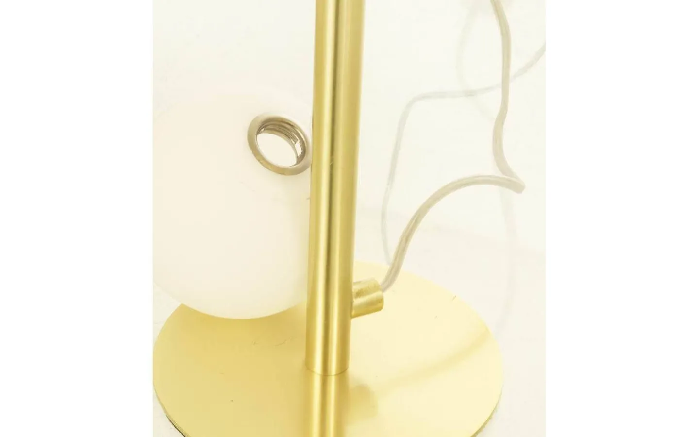 Bordslampor-Aneta Molekyl Bordslampa 46cm Mässing/Opal