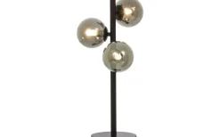 Bordslampor-Aneta Molekyl Bordslampa 46cm Svart/Rök