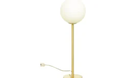 Vardagsrum|Sovrum-Aneta Molekyl Bordslampa 1L 43cm Mässing/Opal