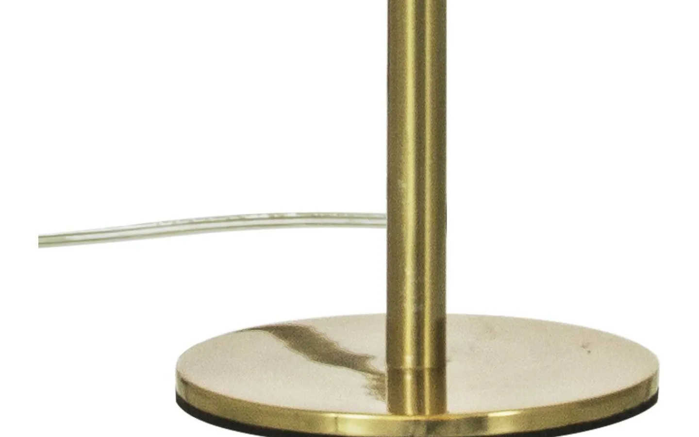 Vardagsrum|Sovrum-Aneta Molekyl Bordslampa 1L 43cm Mässing/Opal