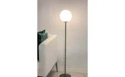 Golvlampor-Aneta Molekyl Golvlampa 130cm Tenn/Vit