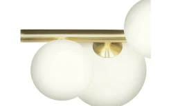 Hall & Trappa|Sovrum-Aneta Molekyl Plafond 58cm Mässing/Vit