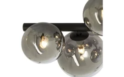 Hall & Trappa|Sovrum < Aneta Molekyl Plafond 58cm Svart/Rök