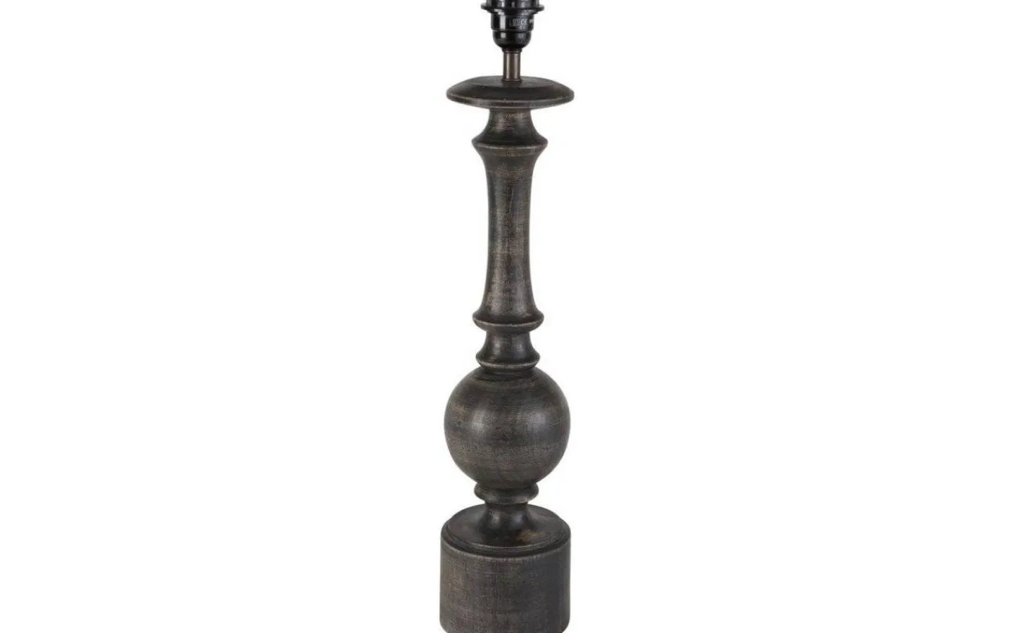 Vardagsrum|Sovrum < PR Home Molly Lampfot 61cm Dark Black