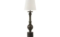 Vardagsrum|Sovrum < PR Home Molly Lampfot 61cm Dark Black