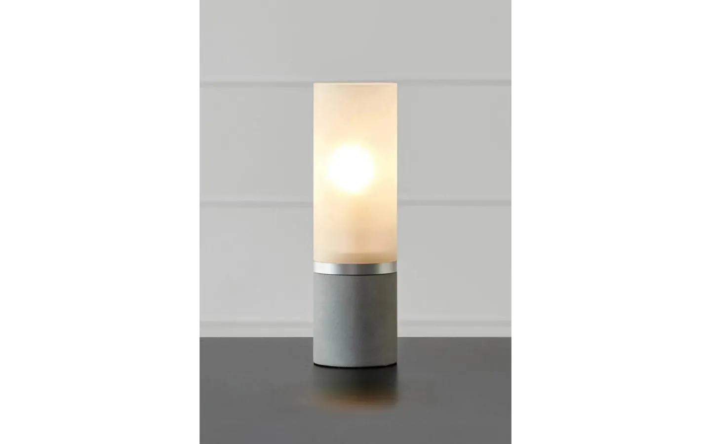 Bordslampor < Markslojd Molo Bordslampa 30cm Grå/Frostad