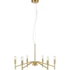 Kök & Matplats|Stora Taklampor Ø70-150 Cm < Markslojd Monarch Taklampa 70cm 6L Guld