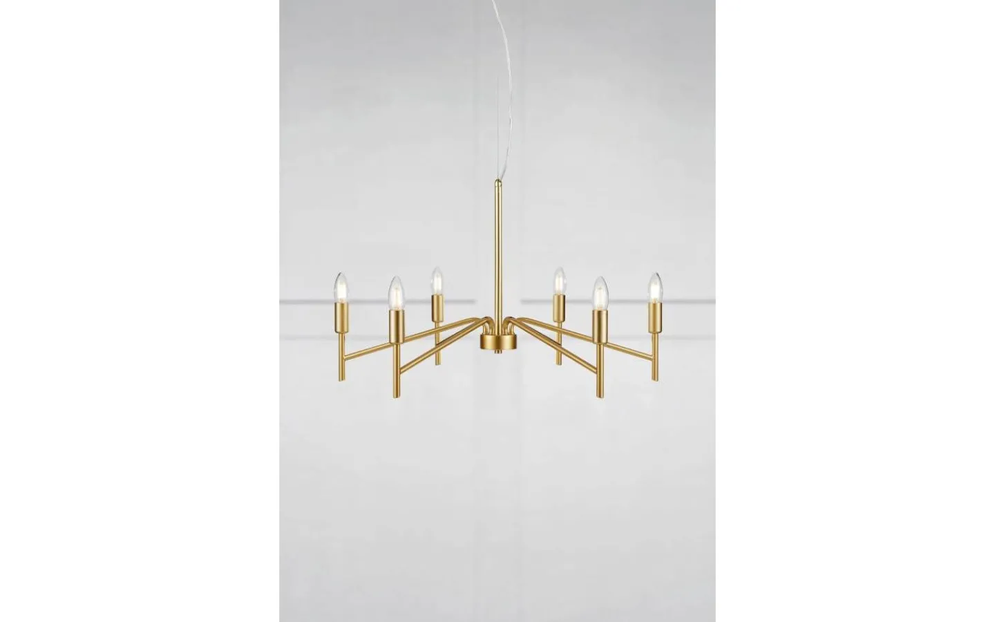 Kök & Matplats|Stora Taklampor Ø70-150 Cm < Markslojd Monarch Taklampa 70cm 6L Guld