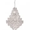 Vardagsrum|Kristallampor-By Rydens Monarque Grande Taklampa 58cm Klar